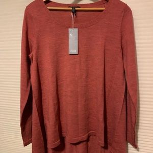 Eileen Fisher merino wool sweater